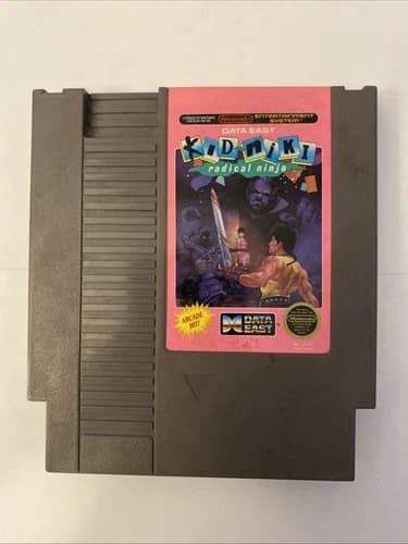 Kid Niki: Radical Ninja Nintendo NES 1987, Loose Cartridge, Tested Working Retro