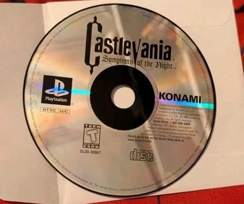 Castlevania: Symphony of the Night Greatest Hits PlayStation 1 Disc Only