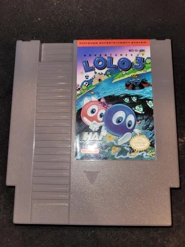 Adventures of Lolo 3 Nintendo NES