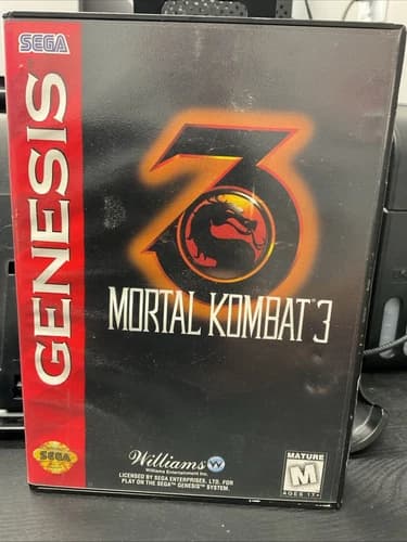 Mortal Kombat 3 (Sega Genesis, 1995) CARTRIDGE ONLY