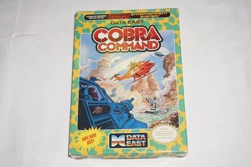 Cobra Command (Nintendo NES) Complete in Box CIB