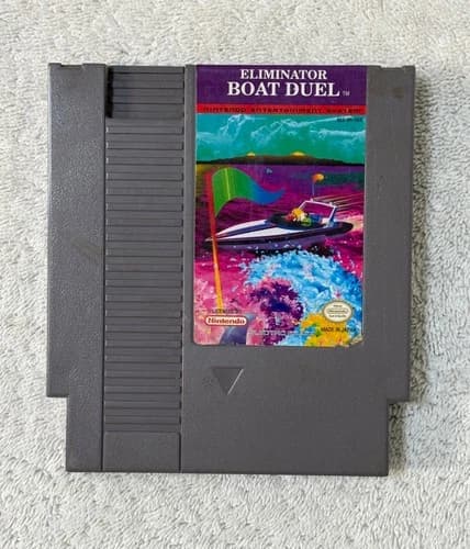 Eliminator Boat Duel (Nintendo Entertainment System, 1991) Authentic NES Cart