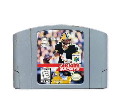 NFL Quarterback Club 2000 (Nintendo 64, N64, 1999) CART ONLY, TESTED
