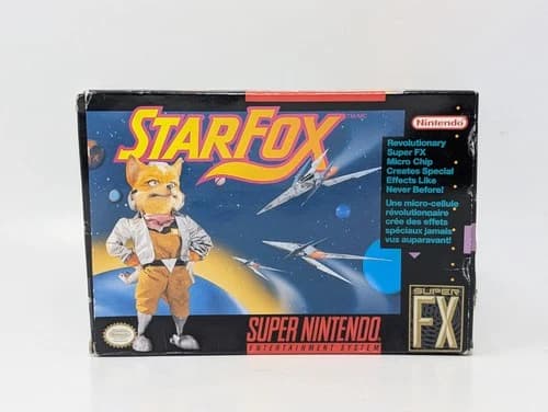 Star Fox (Super Nintendo, 1993) - CIB Complete