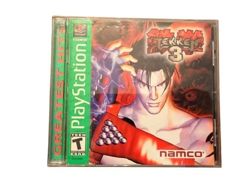 Tekken 3 (Sony, PlayStation 1, PS1, 1998) CIB Complete Greatest Hits W/ Manual