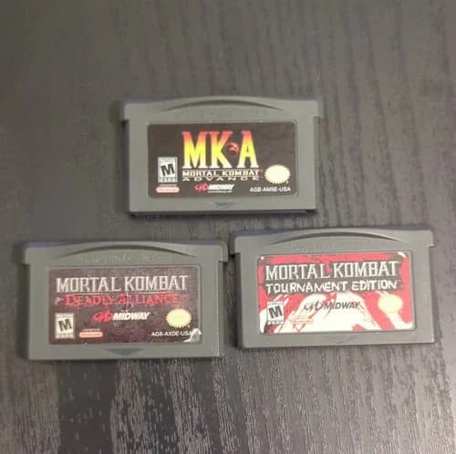 Mortal Kombat Tournament Edition Deadly Alliance Advance GBA Cartridge Only