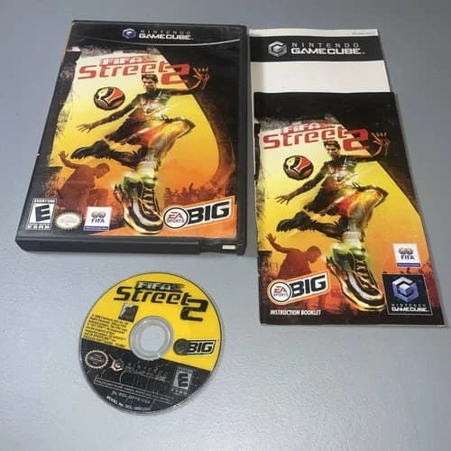 FIFA Street 2 Nintendo GameCube GC Complete CIB Pristine Disc Authentic Tested