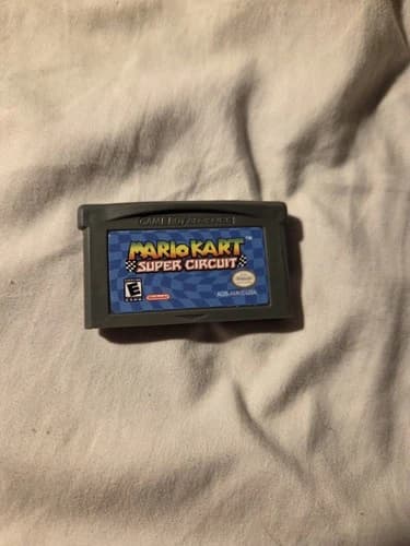 Mario Kart: Super Circuit GBA Game Boy Advance Cartridge - TESTED!!!