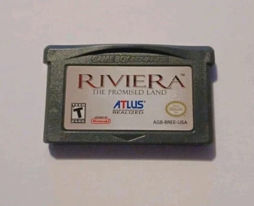 Riviera: The Promised Land (Nintendo Game Boy Advance system) AUTHENTIC USA GAME