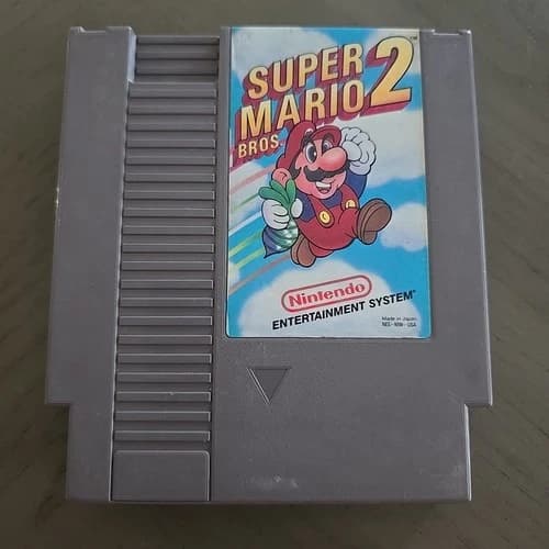 Super Mario Bros. 2 (NES) Cartridge Tested Great Condition
