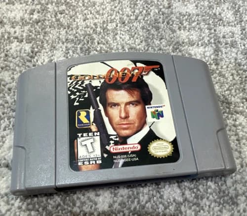 Nintendo GoldenEye 007 James Bond 007 N64 T-Teen NTSC-U/C Multiplayer
