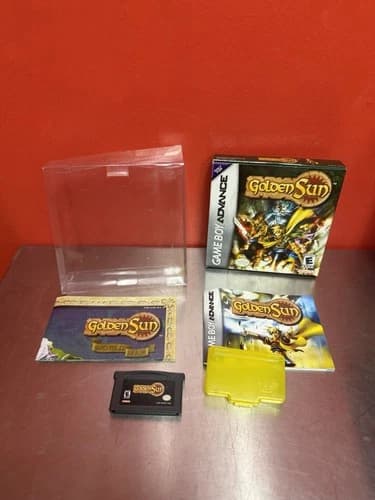 Golden Sun (Nintendo Game Boy Advance GBA) CIB! Tested! Free Shipping!