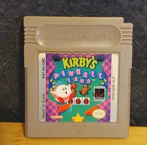 Kirby's Pinball Land Nintendo GAME BOY Vintage 1993 Cartridge Tested & Works
