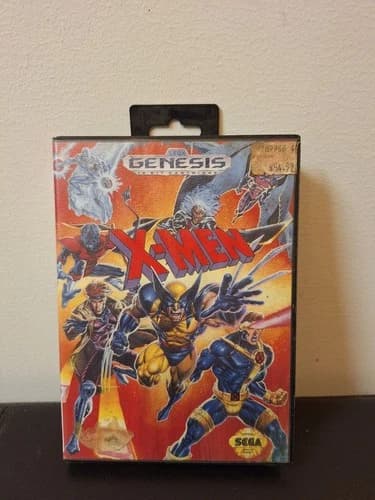 X-Men Sega Genesis CIB Complete Manual