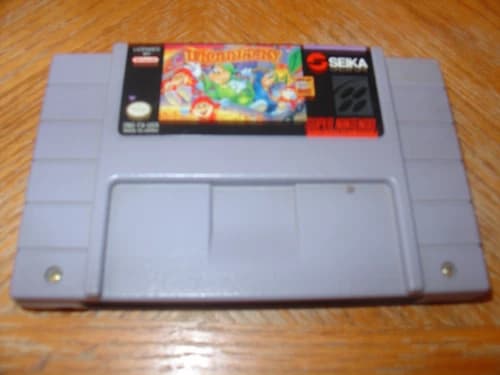 Troddlers (Super Nintendo Entertainment System, 1993) TESTED Authentic
