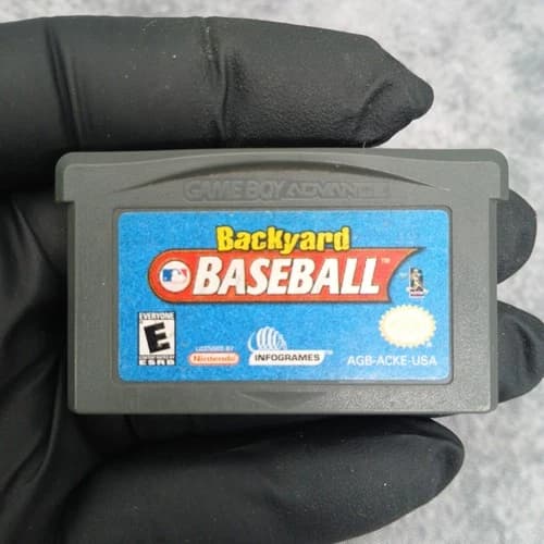 Backyard Baseball GBA Nintendo Game Boy Advance Tested+Guaranteed