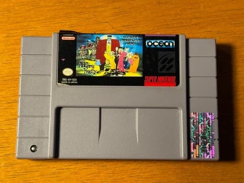 Addams Family Pugsley's Scavenger Hunt (Super Nintendo SNES, 1992) TESTED