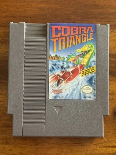 Cobra Triangle Nintendo NES Cleaned/Tested