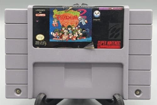 Lemmings 2 The Tribes SNES Super Nintendo Authentic 💯Tested ✅ Free Shipping🇺🇸
