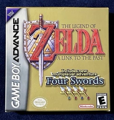Legend of Zelda: A Link to the Past (Gameboy Advance Game Boy GBA) Complete CIB