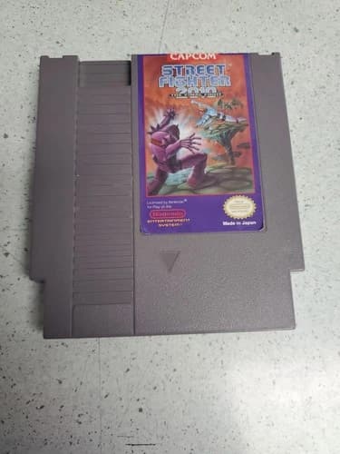 Street Fighter 2010 (Nintendo, NES) Game Only - Tested