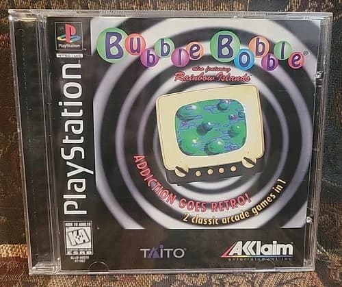 Bubble Bobble: Rainbow Islands Sony PlayStation 1 PS1 Complete