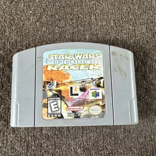 Star Wars Episode 1 Racer (Nintendo 64, N64, 1996) Authentic Cart Only - Tested
