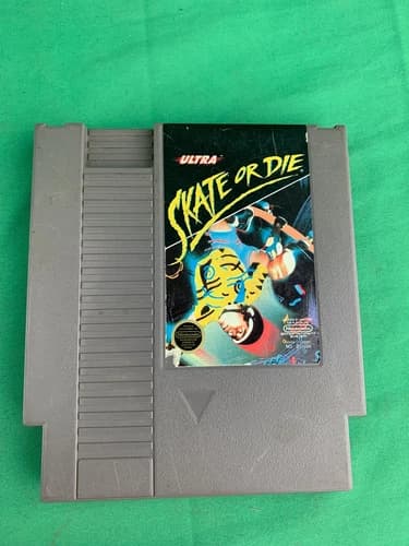 Skate or Die NES Nintendo Entertainment System Authentic