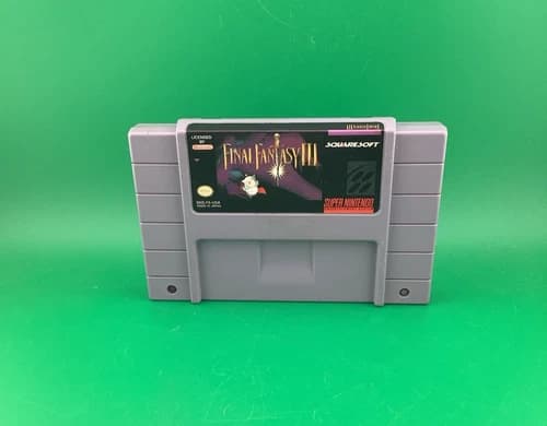 Final Fantasy III (Super Nintendo SNES) *Pre-Owned* Free Shipping