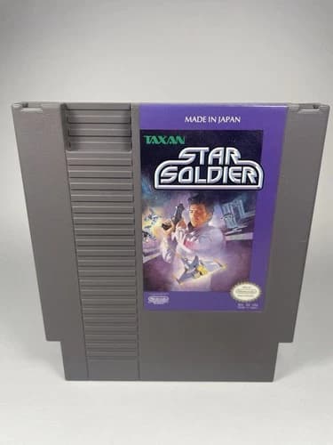 Star Soldier (Nintendo Entertainment System, 1988) NES Cart Only Very Good Cond
