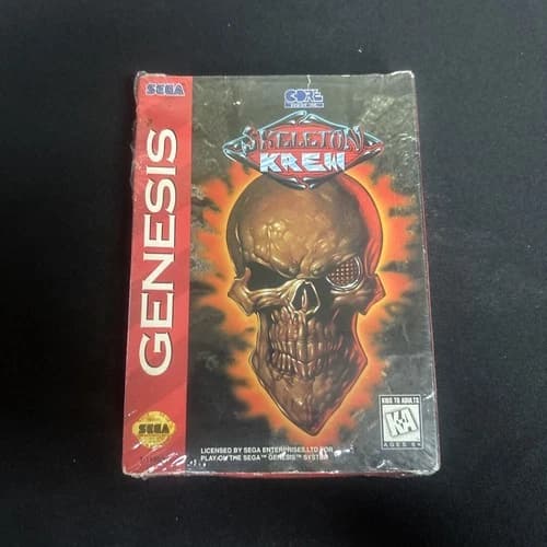 Skeleton Krew (Sega Genesis, 1995) CIB- Still In Plastic