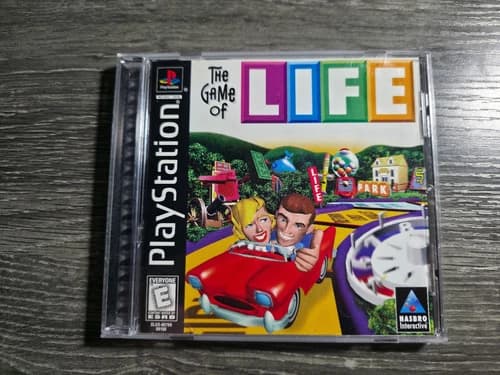 The Game of Life (Sony PlayStation 1, 1998) PS1 Complete W/ Manual CIB TESTED