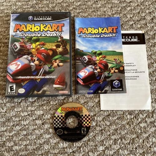Mario Kart: Double Dash!! (Nintendo GameCube) CIB, Tested & Works Great