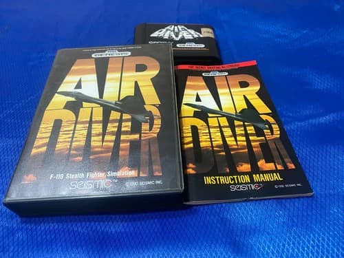 Air Diver (Sega Genesis, 1990) tested complete