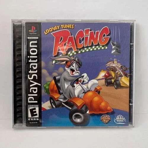 Looney Tunes Racing (Sony Playstation 1, 2000) PS1 Complete Tested Working