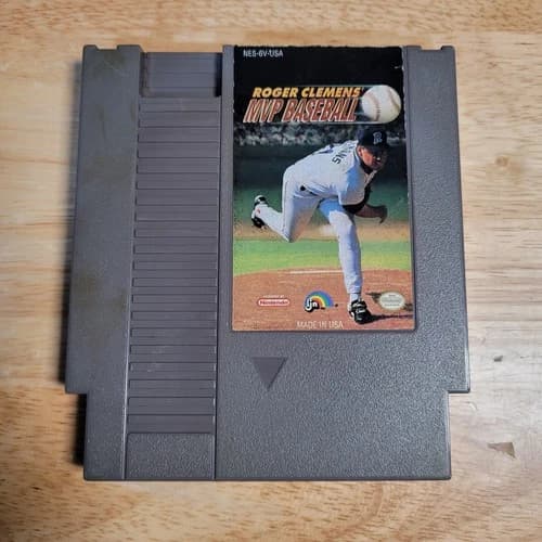 Roger Clemens' MVP Baseball Nintendo Entertainment System, 1991 NES - Tested