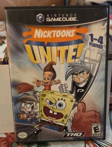 Nicktoons Unite (Nintendo GameCube, 2005) Tested and Working