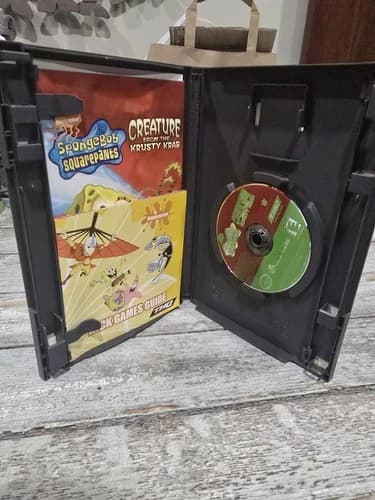SpongeBob SquarePants: Creature from the Krusty Krab Nintendo Gamecube CIB...
