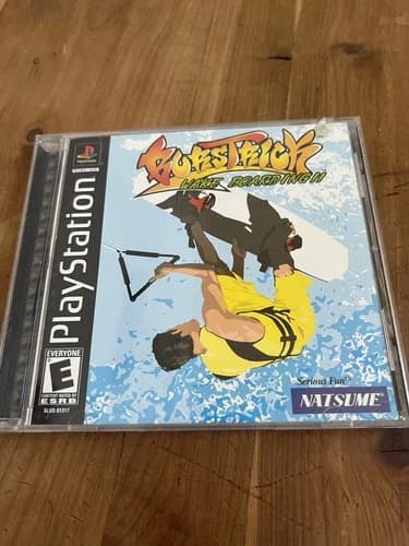 BursTrick Wake Boarding w/ Reg Card (Sony PlayStation 1) PS1 Complete Tested