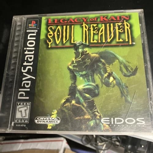 Legacy of Kain Soul Reaver PS1 Sony PlayStation 1 CIB Black Label Tested
