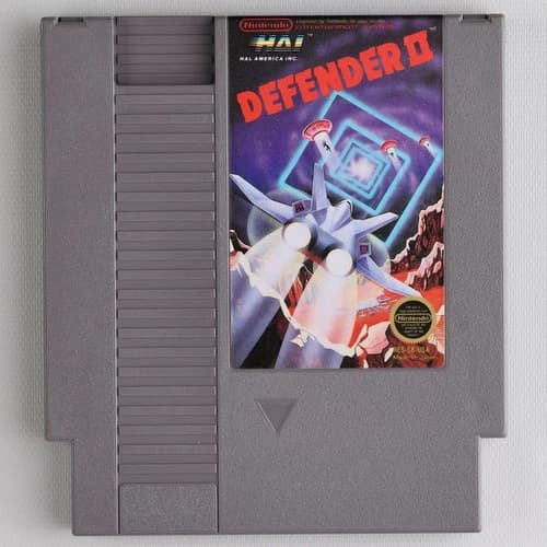 Defender II NES Nintendo Game - Authentic/Cleaned/Tested HAL