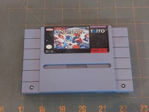 On the Ball Super Nintendo, SNES Cart Only