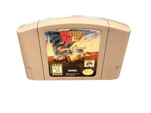 Vigilante 8 (Nintendo 64 N64, 1998) Genuine Authentic