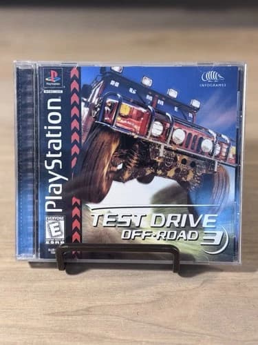 Test Drive Off-Road 3 (Sony PlayStation 1) PS1 Complete with Registration Card