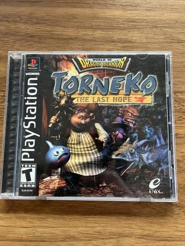 Torneko The Last Hope Dragon Warrior/Quest Sony PS1 PlayStation CIB Complete RPG