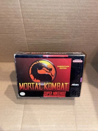 Mortal Kombat: Competition Edition (Super Nintendo, 1993) SNES CIB Tested