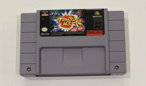 Space Ace (Super Nintendo SNES, 1993) Tested - Free Shipping!