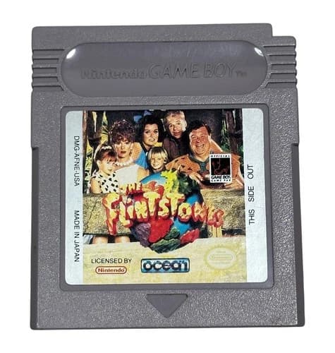 The Flintstones (Nintendo Game Boy, 1994) Cartridge Only - Tested