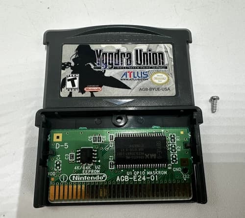 Yggdra Union Nintendo Game Boy Advance GBA Tested Battery Saves Authentic