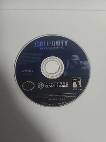 Call of Duty Finest Hour Nintendo GameCube Disc Only Loose Disc